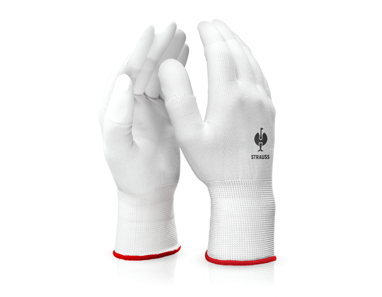 Main view, Textile, PU micro gloves Sensitive