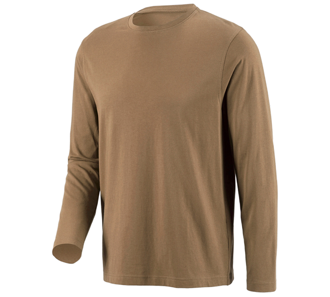 Vue principale, Menuisiers, e.s. Longsleeve cotton, kaki