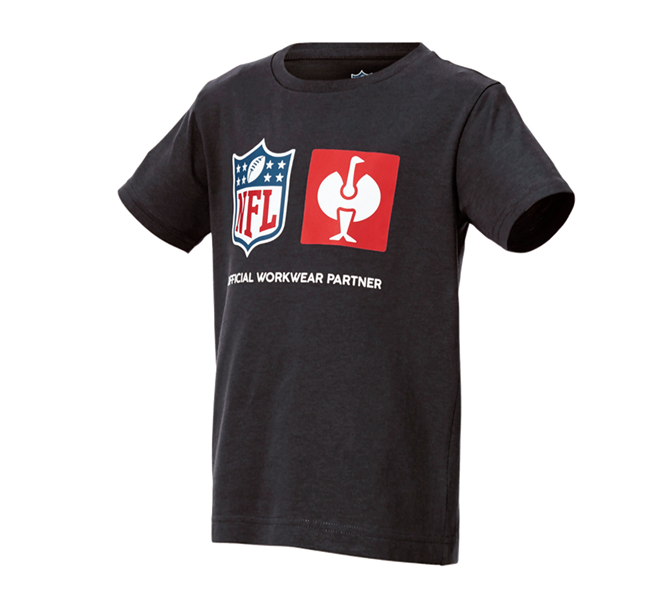 Main view, Clothing, NFL T-Shirt cotton, kids, black