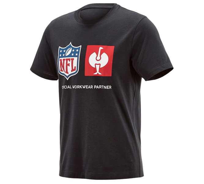 Vue principale, Collaborations, NFL T-Shirt cotton, noir