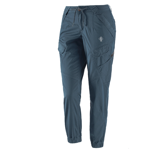 Funct. cargo trousers e.s.dynashield solid, ladies