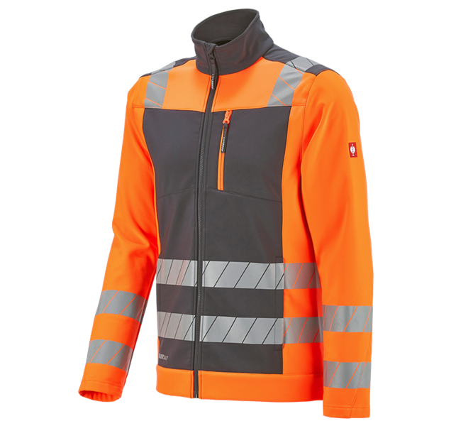 High-vis softshell jacket e.s.motion 24/7