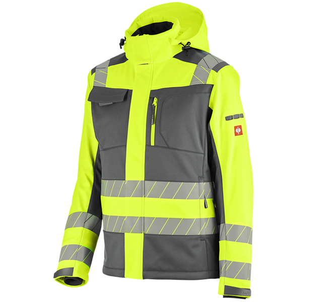 High-vis winter softshell jacket e.s.motion 24/7