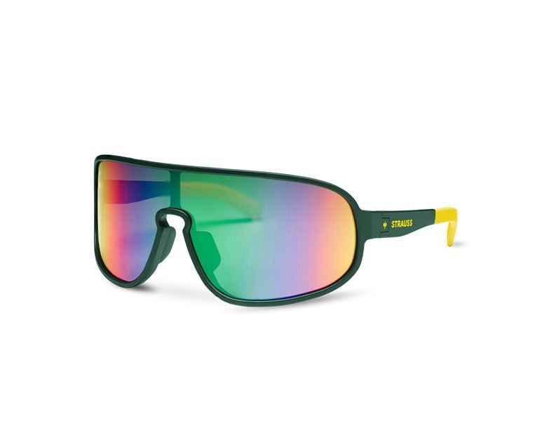 Main view, Safety Glasses, Race sunglasses e.s.ambition, green