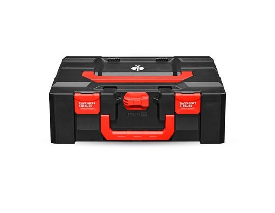 Main view, STRAUSSbox 165 large, black/red