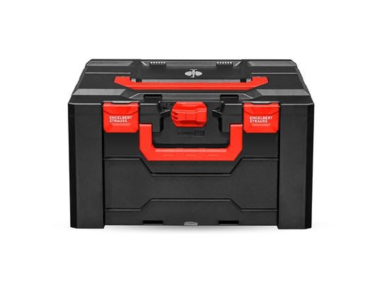 Main view, STRAUSSbox 280 large, black/red