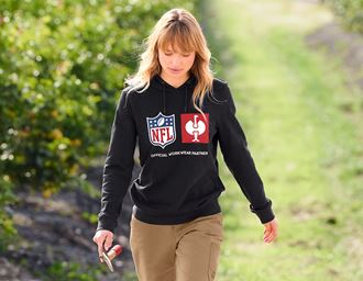 View 3, NFL Hoodie cotton, ladies, black