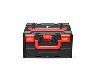 Main view, STRAUSSbox 215 midi, black/red