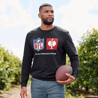 View 3, NFL Sweatshirt cotton, black