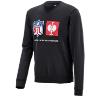 Main view, NFL Sweatshirt cotton, black