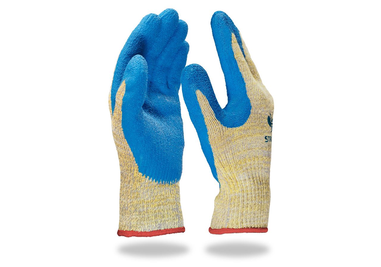 Textile: Aramid latex gloves Cutprotec