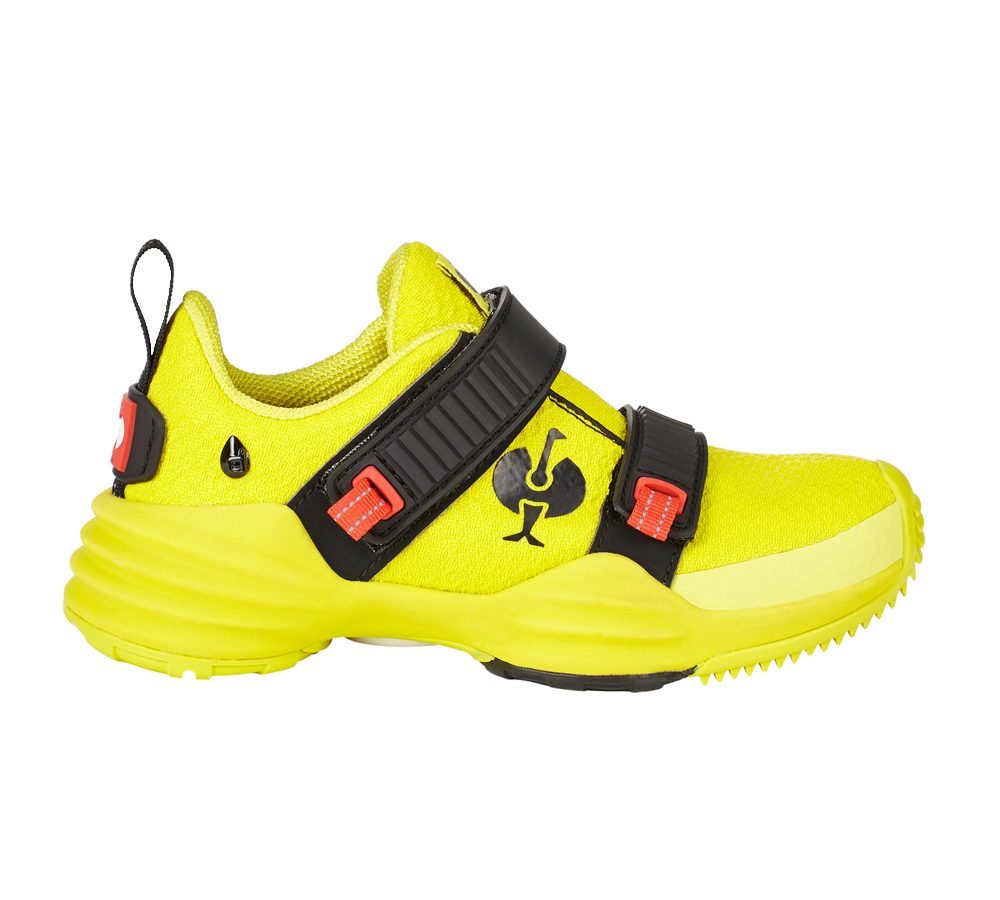 Chaussures pour enfants: Chaussures Allround e.s. Waza, enfants + jaune acide/noir