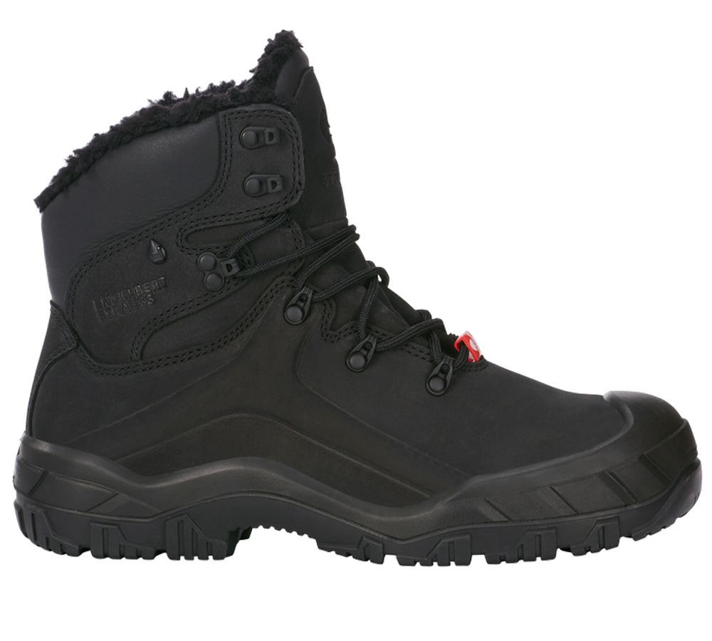 Roofer / Crafts_Footwear: S3 Safety boots e.s. Okomu mid + black