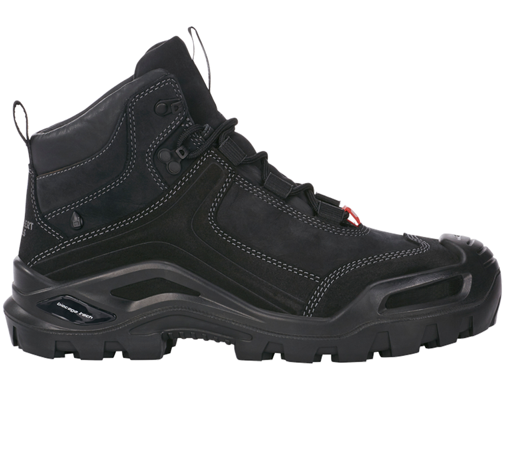 Safety Trainers: e.s. S3 Chaussures de sécurité Nembus mid + noir