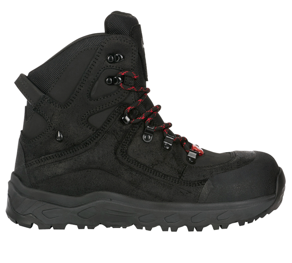 S7: S7S Safety boots e.s. Siom-x12 mid + black