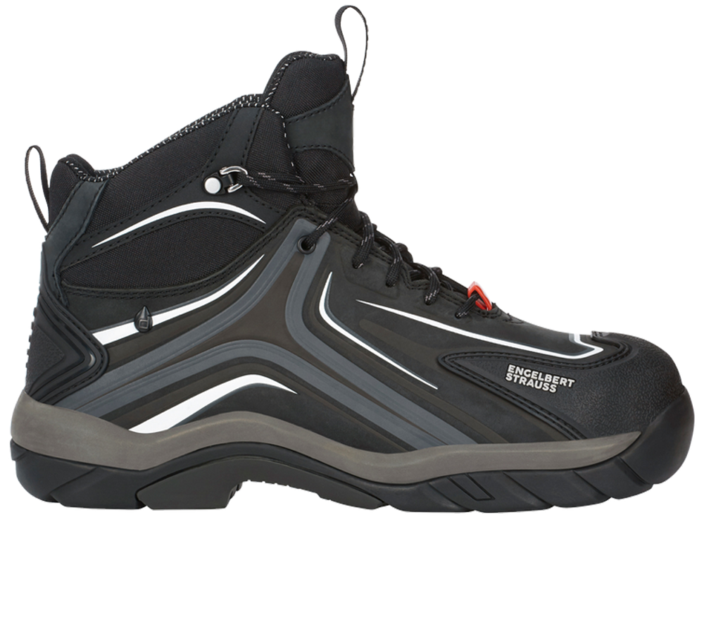 Roofer / Crafts_Footwear: e.s. S3 Safety shoes Cursa + graphite/cement