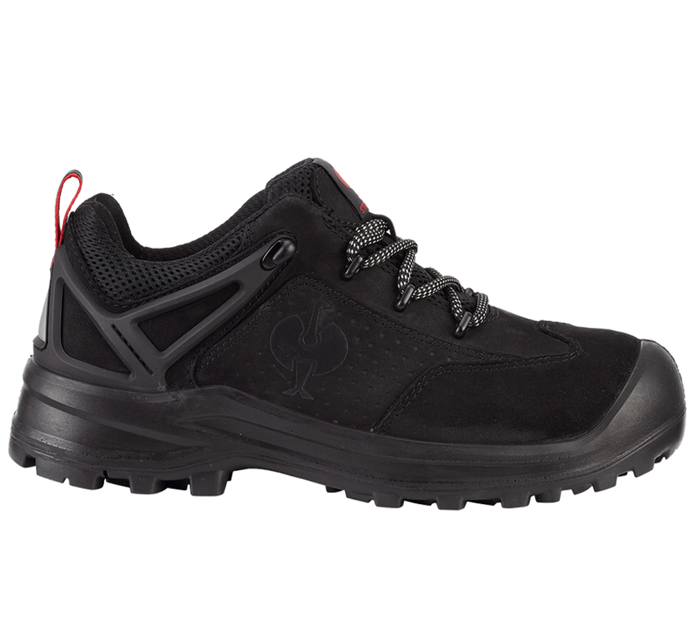 Safety Trainers: S3 Chaussures hautes de séc. e.s. Kasanka low + noir