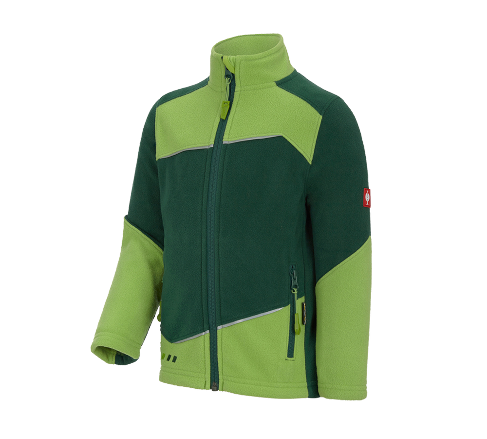 Jackets: Fleece jacket e.s.motion 2020, children's + green/seagreen