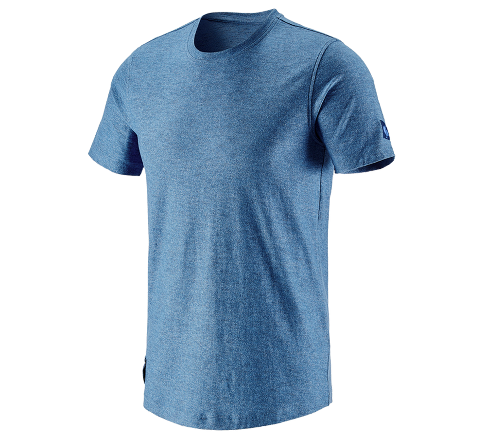 Installateurs / Plombier: T-Shirt e.s.vintage + bleu arctique mélange