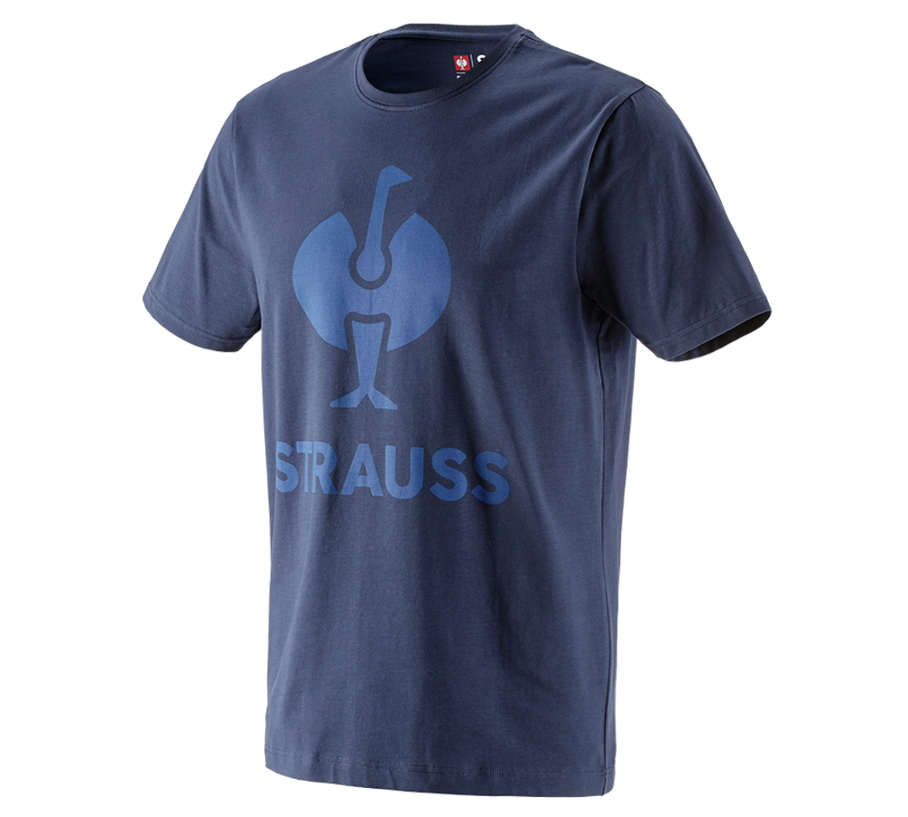Hauts: T-Shirt e.s.concrete + bleu profond