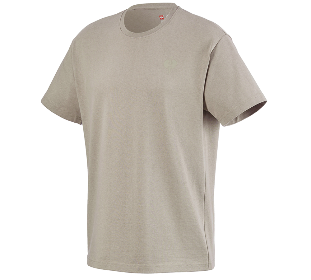 Thèmes: T-shirt heavy e.s.iconic + gris dauphin