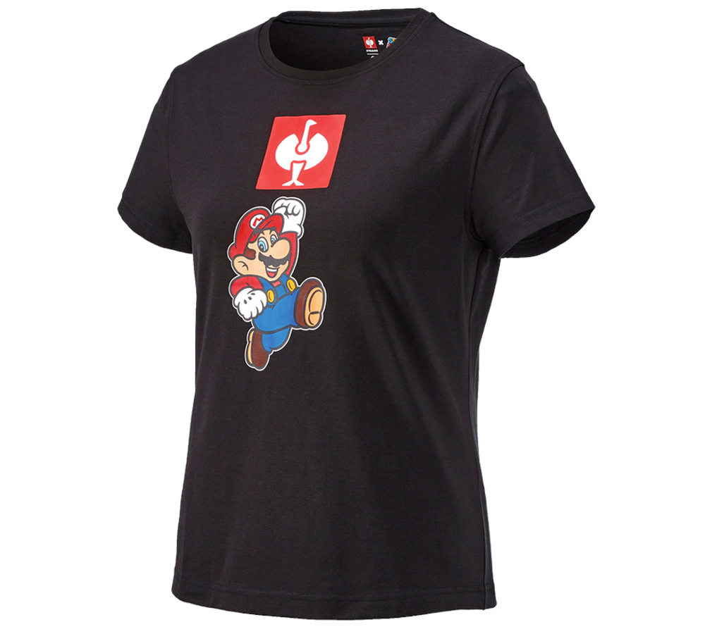 Collaborations: Super Mario T-shirt, ladies’ + black