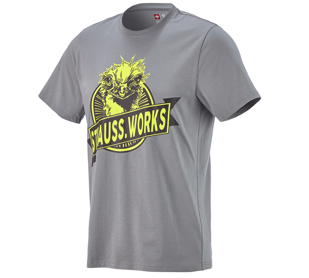 Hauts: e.s. T-shirt strauss works + platine