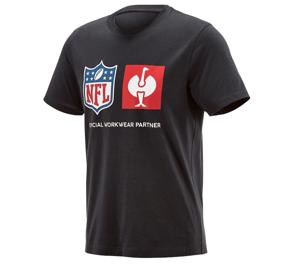 NFL T Shirt cotton black Strauss