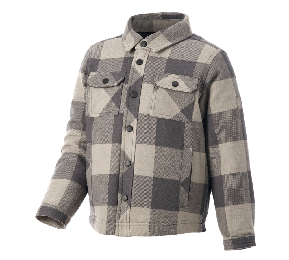 Shirts, Pullover & more: Allseason check shirt e.s.iconic, children's + dolphingrey/carbongrey