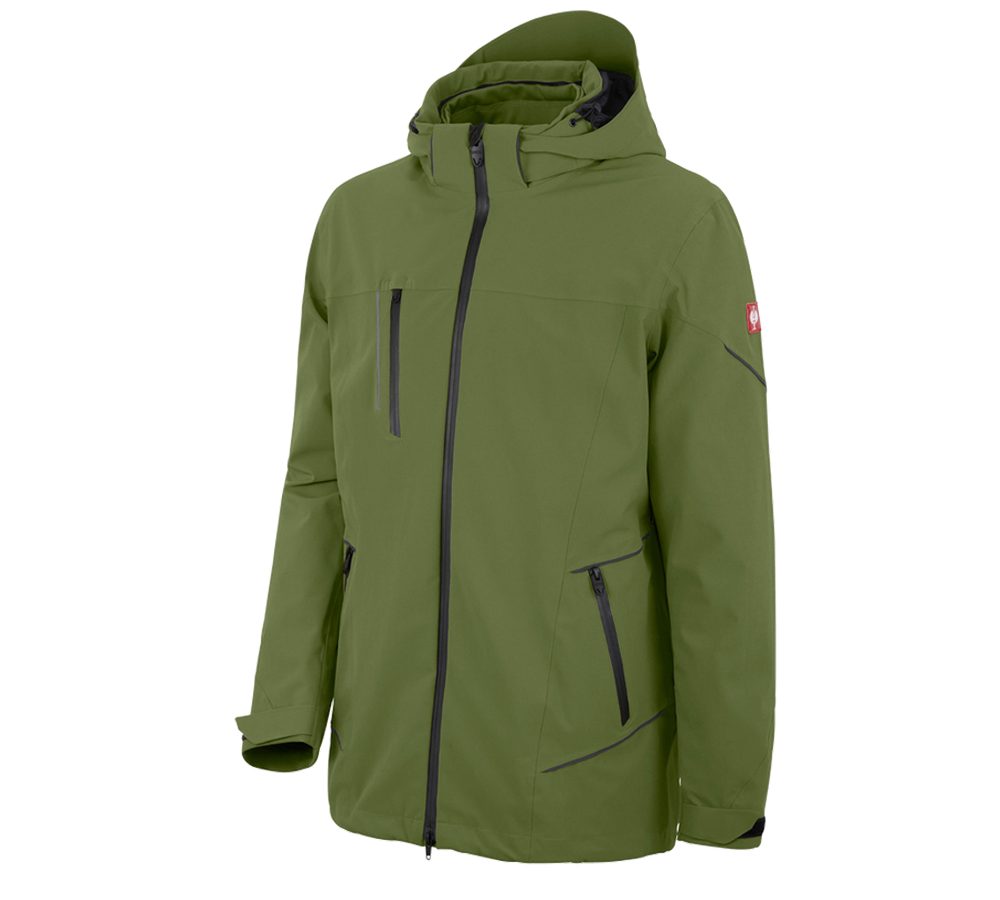 Cold: 3 in 1 functional jacket e.s.vision, men's + forest