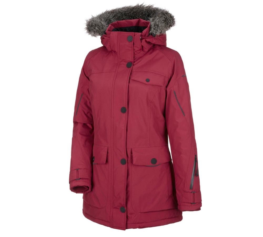 Cold: Winter parka e.s.vision, ladies' + ruby