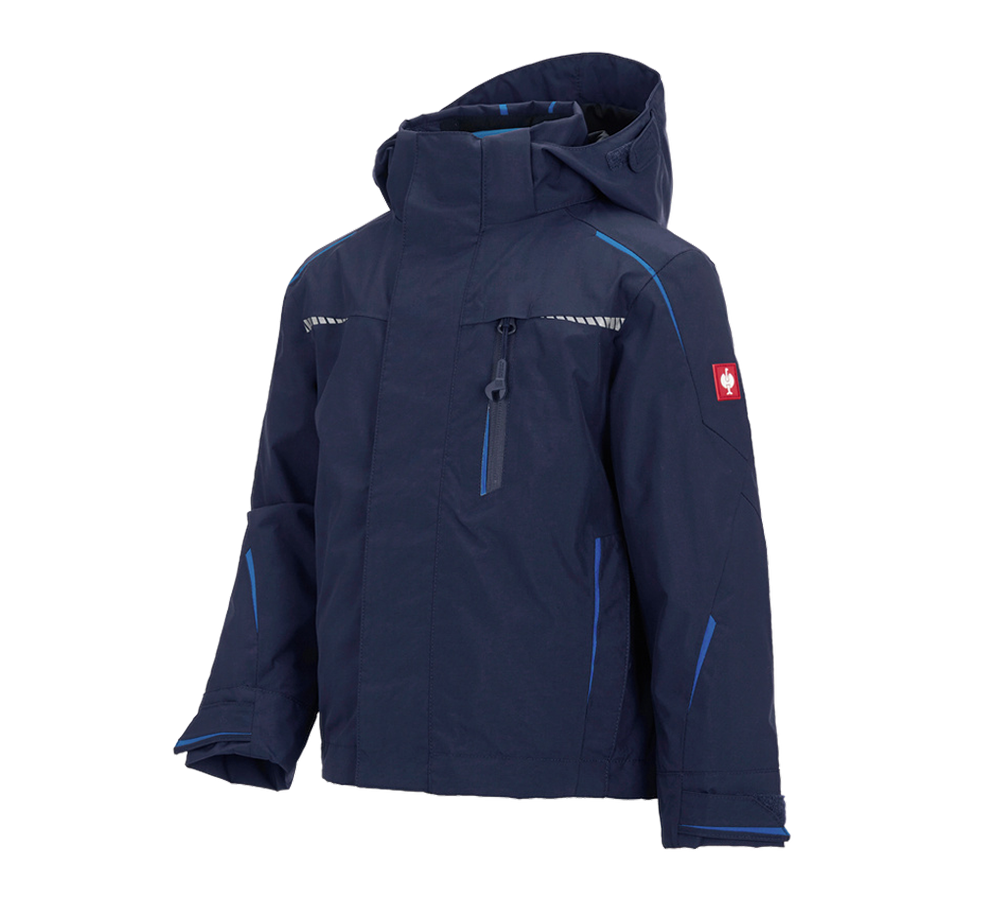 Cold: 3 in 1 functional jacket e.s.motion 2020,  childr. + navy/atoll