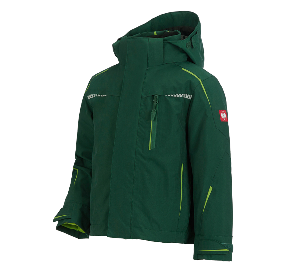 Cold: 3 in 1 functional jacket e.s.motion 2020,  childr. + green/seagreen