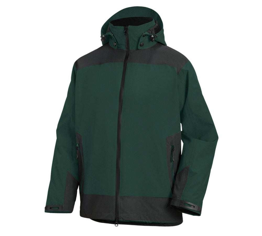 Plumbers / Installers: e.s. 3 in 1 functional jacket, men + green/black