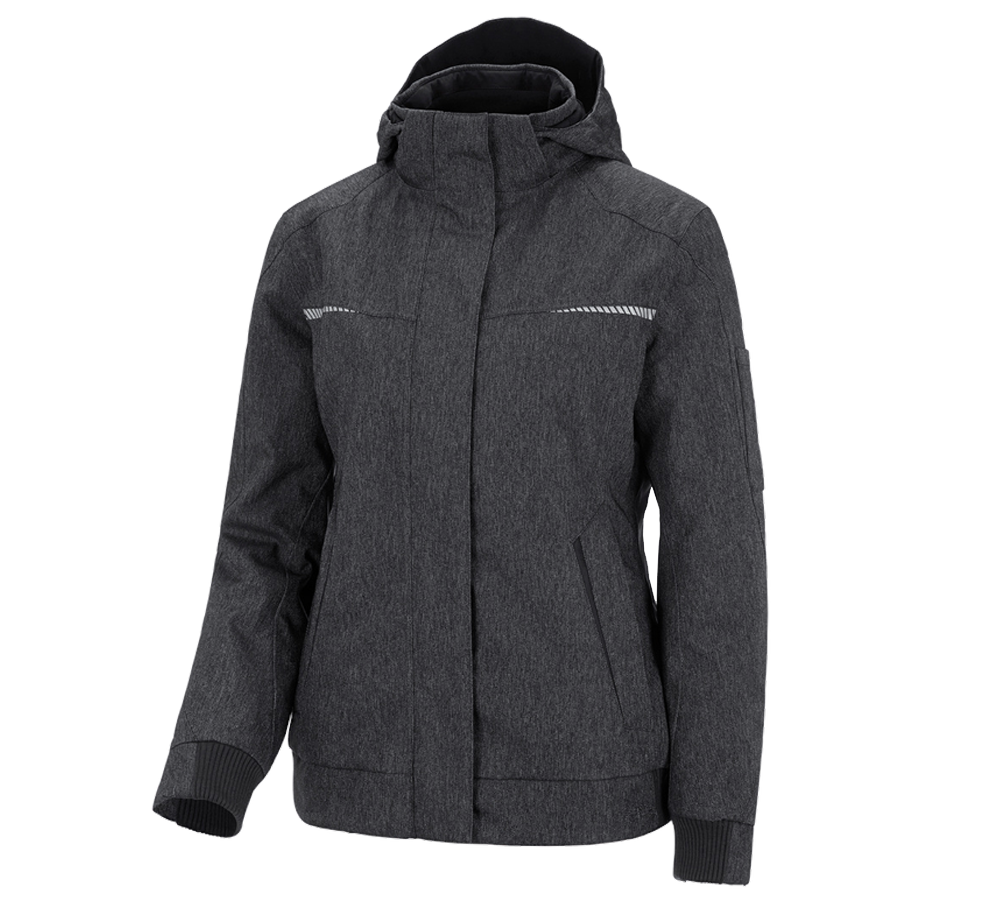 Cold: Winter functional pilot jacket e.s.motion denim,la + graphite