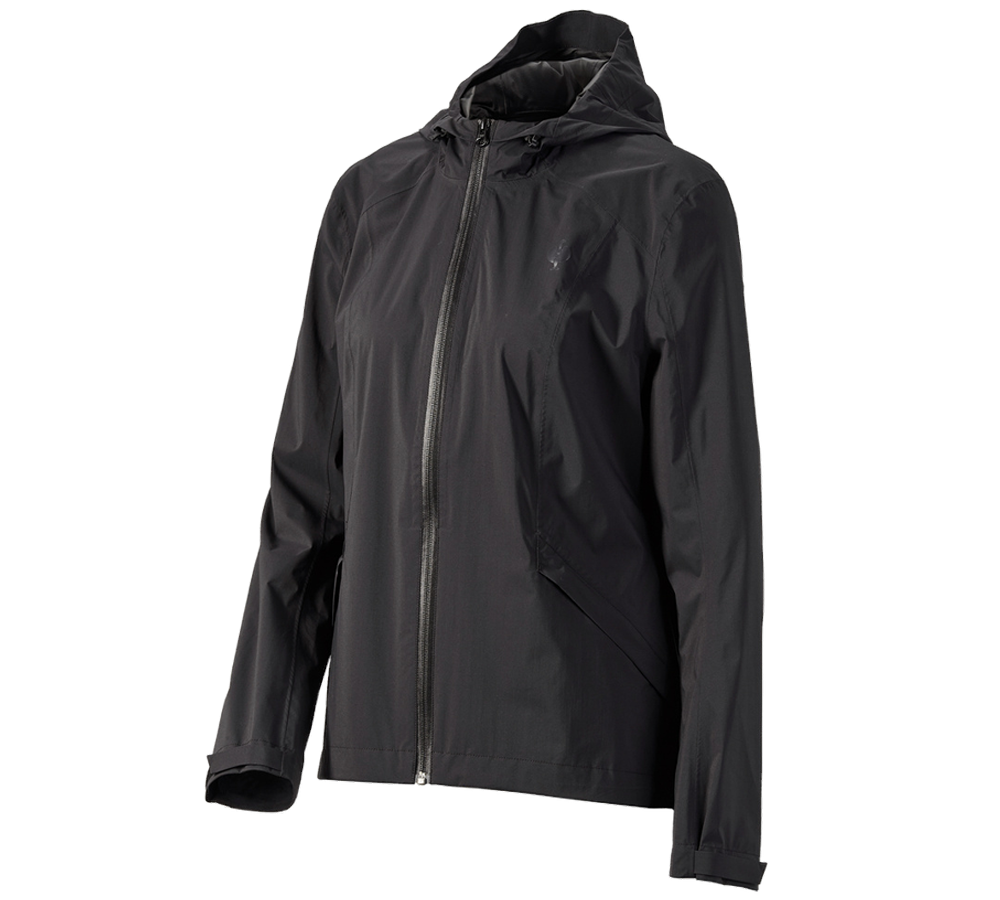 Vestes de travail: Coupe-vent light-pack e.s.trail, femmes + noir