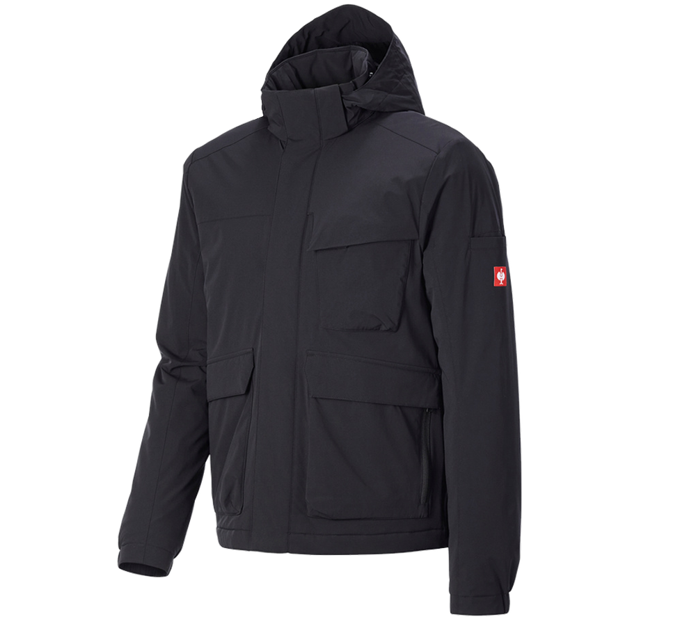 Vestes de travail: Veste d'hiver e.s.trail pure + noir