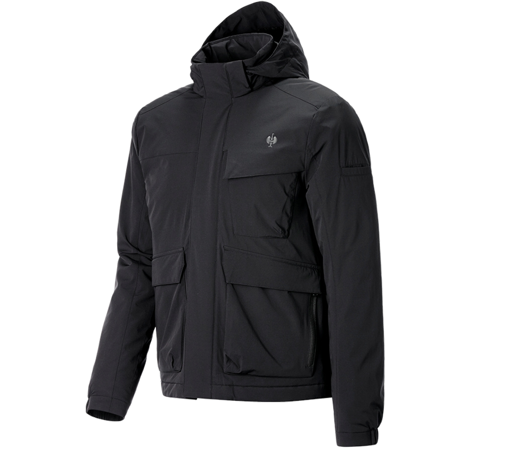 Work Jackets: Winter jacket e.s.trail + black