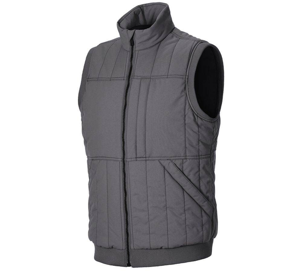 Work Body Warmer: Bodywarmer e.s.iconic + carbongrey