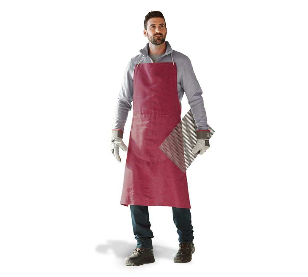 Aprons: Canvas apron + fuchsia