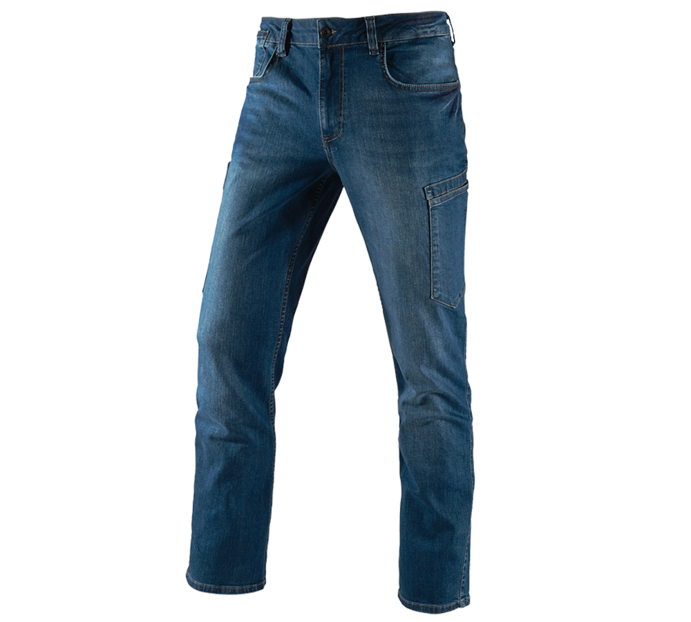 Thèmes: e.s. Jeans à 7 poches + stonewashed