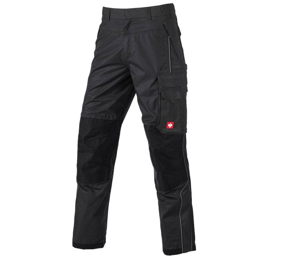 Pantalons de travail: Pantalon à taille élastique fonction e.s.prestige + noir
