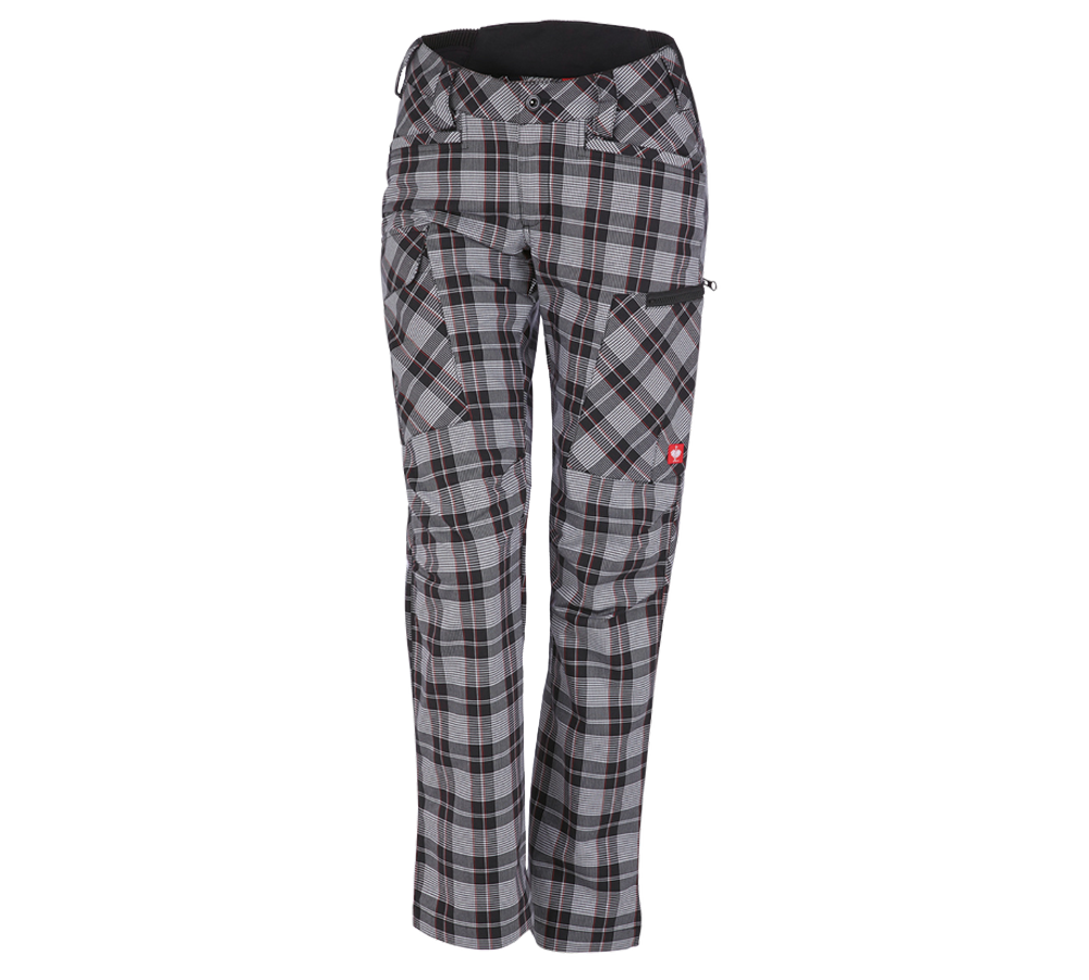 Topics: e.s. Trousers pocket, ladies' + black/white/red