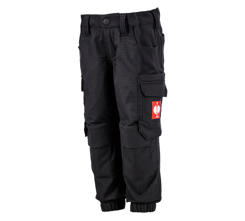 Collaborations: Super Mario Cargo trousers, children's + black