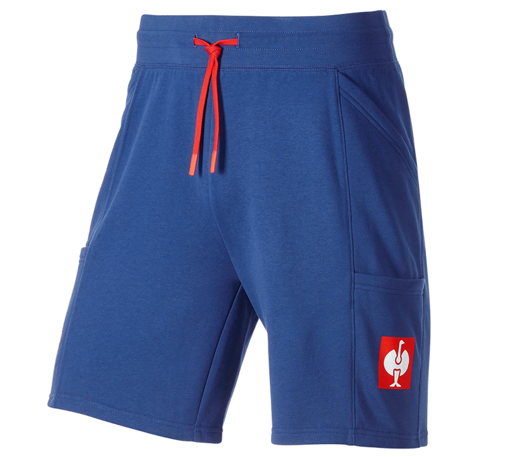 Collaborations: Super Mario Sweat short + bleu alcalin