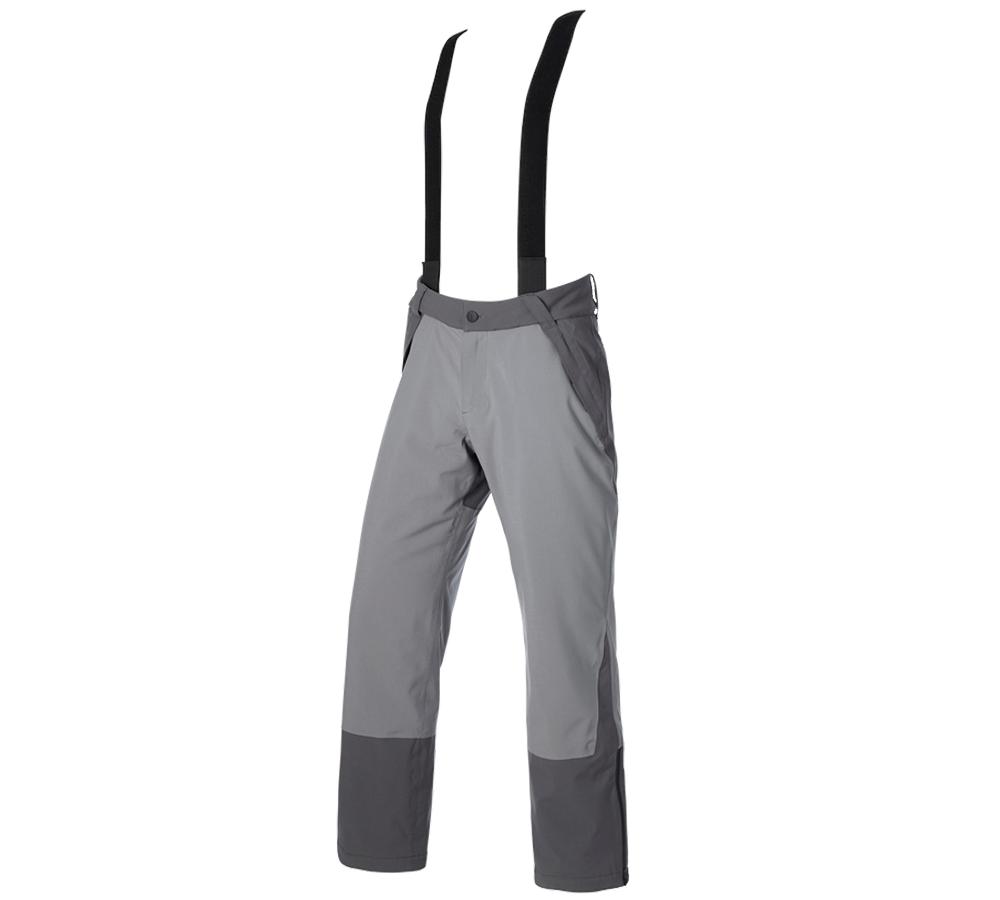 Pantalons de travail: Pantalon de fonction e.s.trail snow + gris carbone/gris basalte