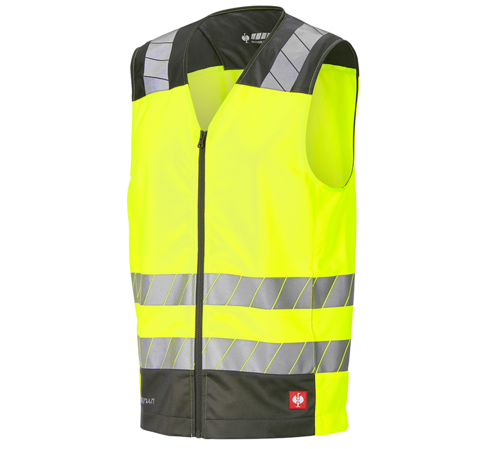 Topics: High-vis bodywarmer e.s.motion 24/7 + high-vis yellow/anthracite