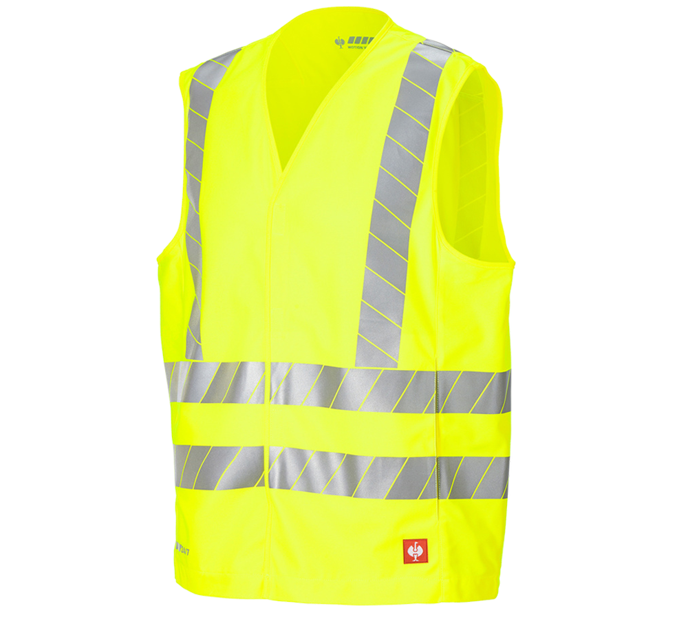 Work Body Warmer: High-vis bodywarmer e.s.motion 24/7 uni + high-vis yellow