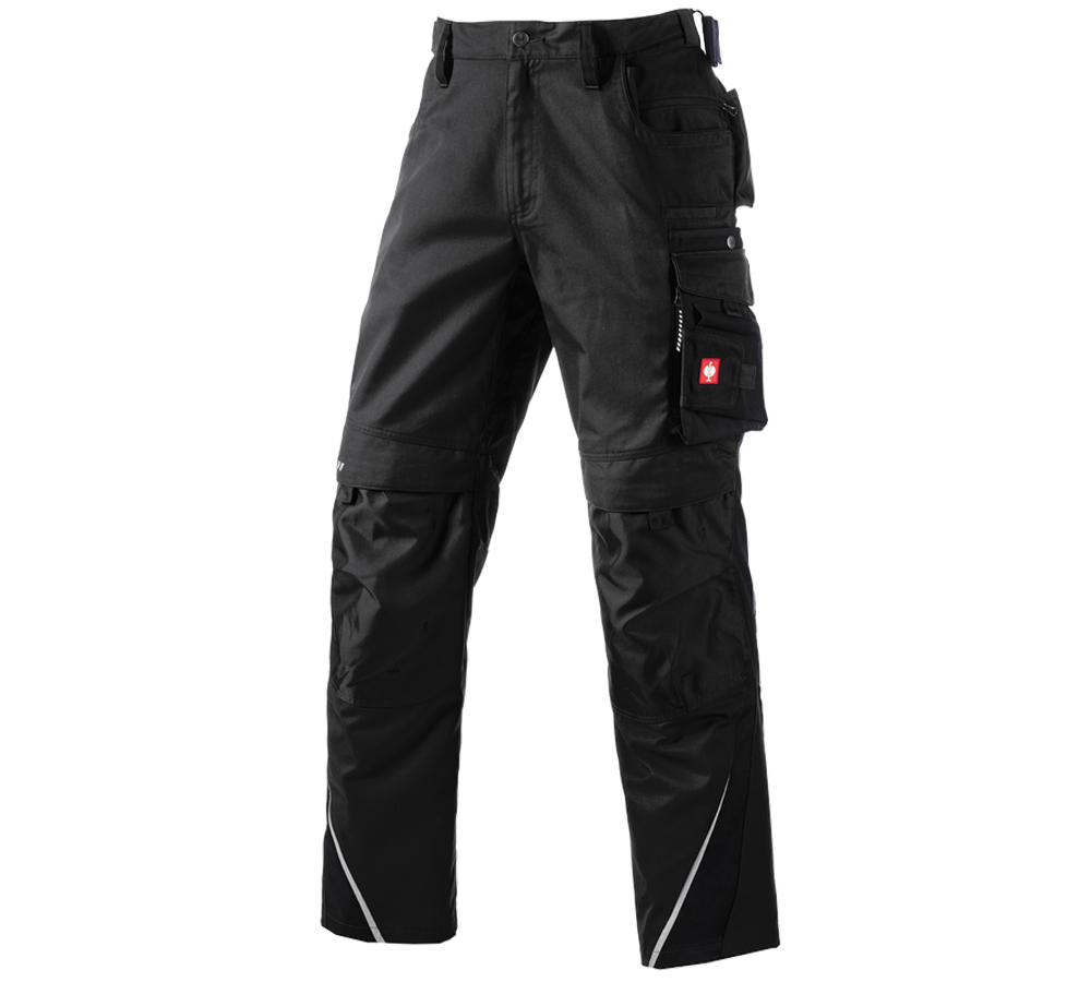Pantalons de travail: Pantalon à taille élastique e.s.motion + noir