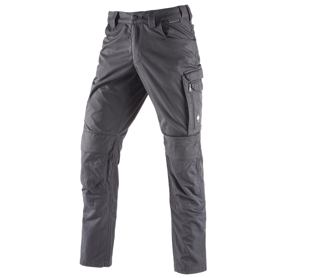 Pantalons de travail: Pantalon à taille élastique e.s.concrete light + anthracite